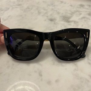 Retrosuperfuture black and gold sunglasses